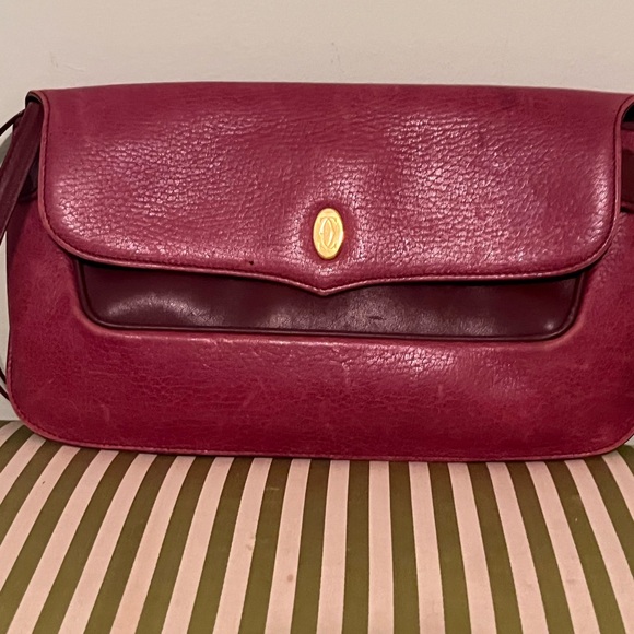 Cartier Handbags - Must de Cartier flap clutch/shoulder bag